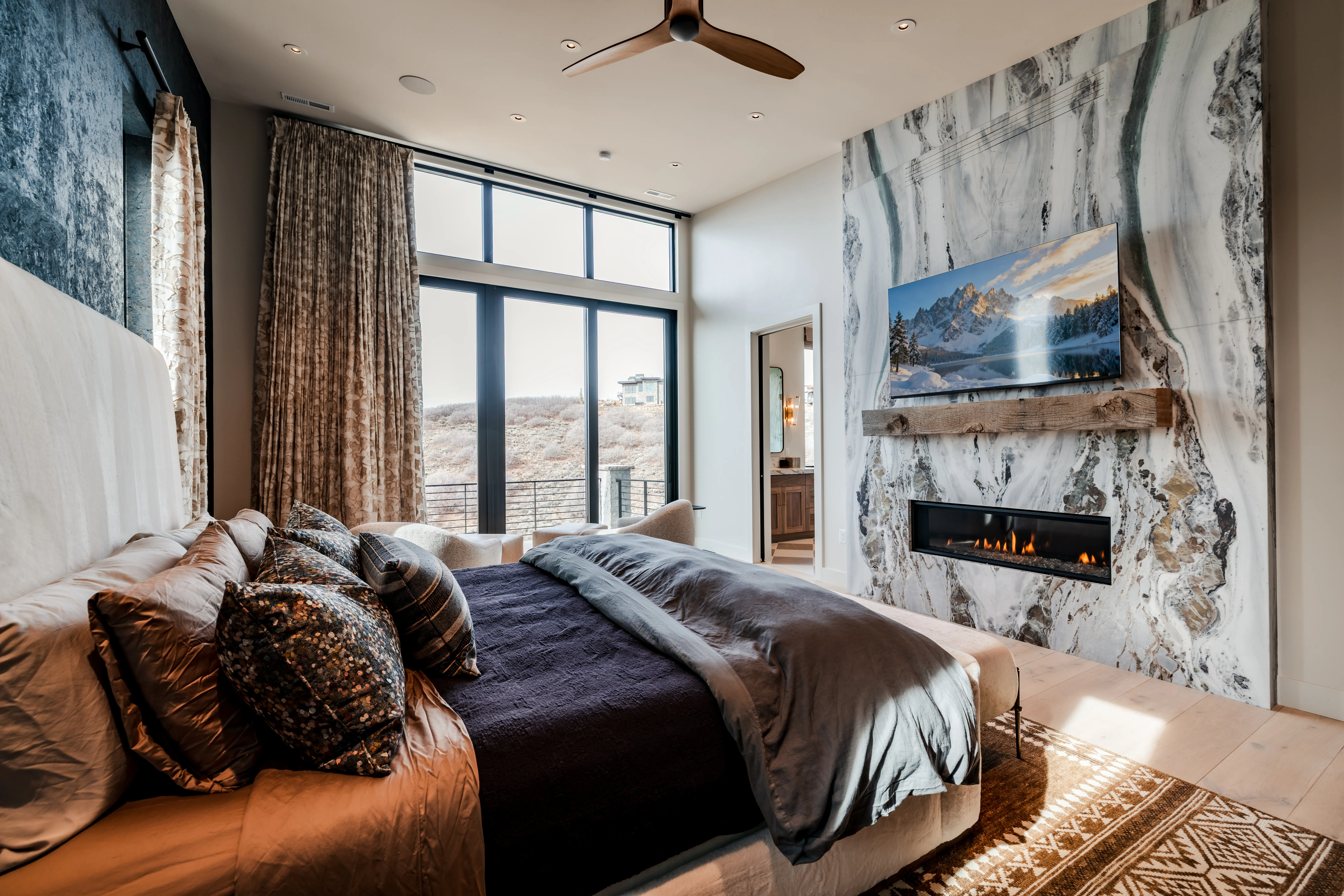 Iconic Luxury Builders craftsmanship detail in Park City
